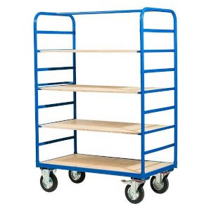 Mobile Shelf Trolley For Warehouse & Factory