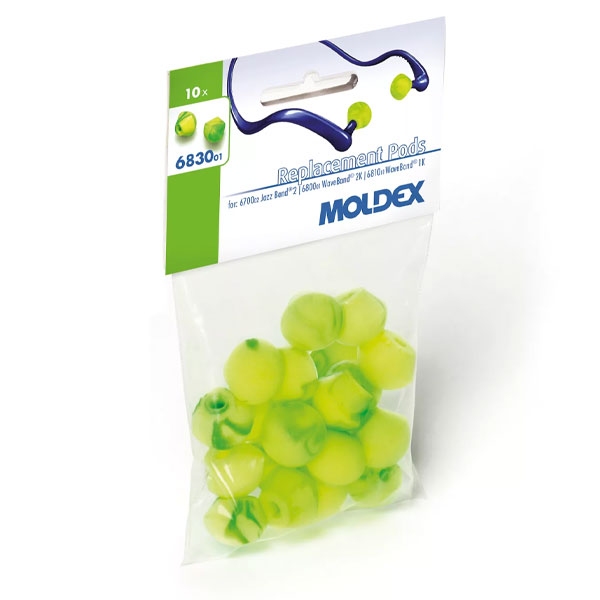 Moldex Replacement Pods for Wave Band and Jazz Band