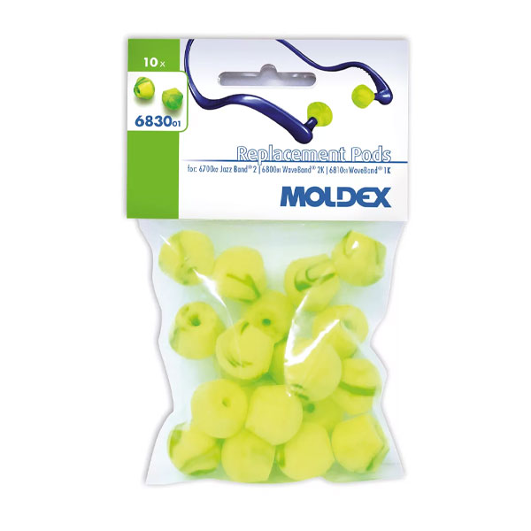 Moldex Replacement Pods for Wave Band and Jazz Band