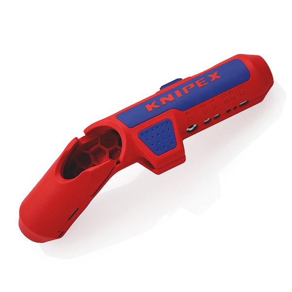 Multi-Component Design Knipex Ergo Strip L Universal Stripping Tool (Left Handed)