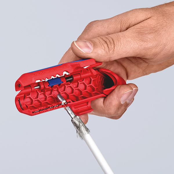 Multi-Component Design Knipex Ergo Strip L Universal Stripping Tool (Left Handed)