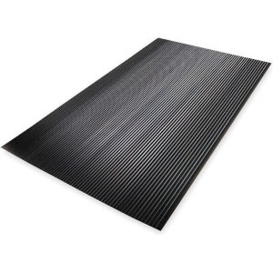 Multi-Use Slip Resistant Rubber Interflex Matting with Fine Grooves