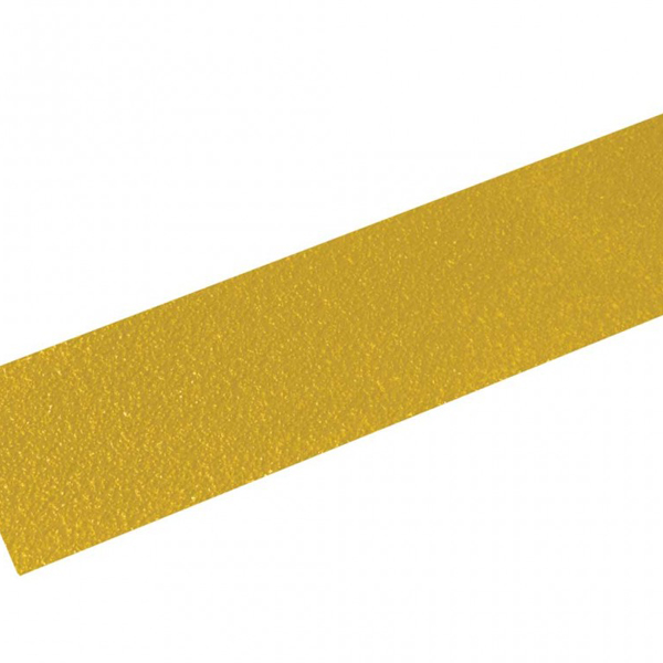 Non-Slip 90mm Medium Grit Decking Strips - Yellow