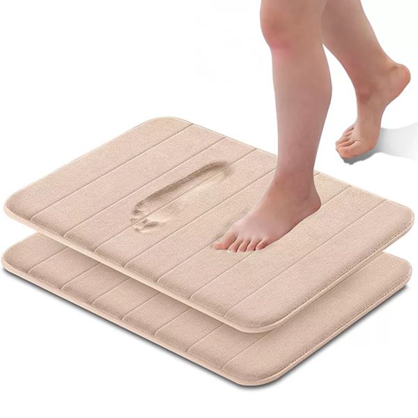 Ultra Soft Extra Water Absorbent Non Slip Memory Foam Bathroom Mats