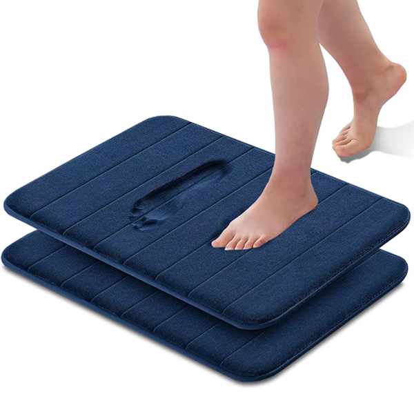 Ultra Soft Extra Water Absorbent Non Slip Memory Foam Bathroom Mats