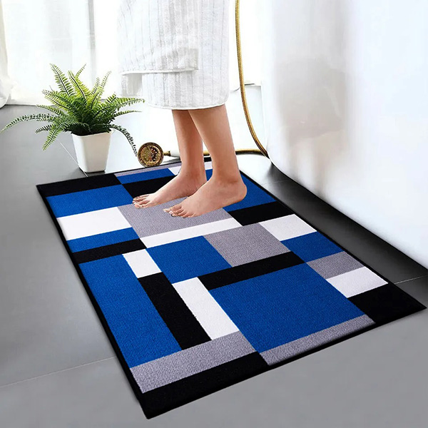 Anti Slip Water Absorbent Toilet Pedestal Mats-Modern Soft & Reliable Bathroom Rug