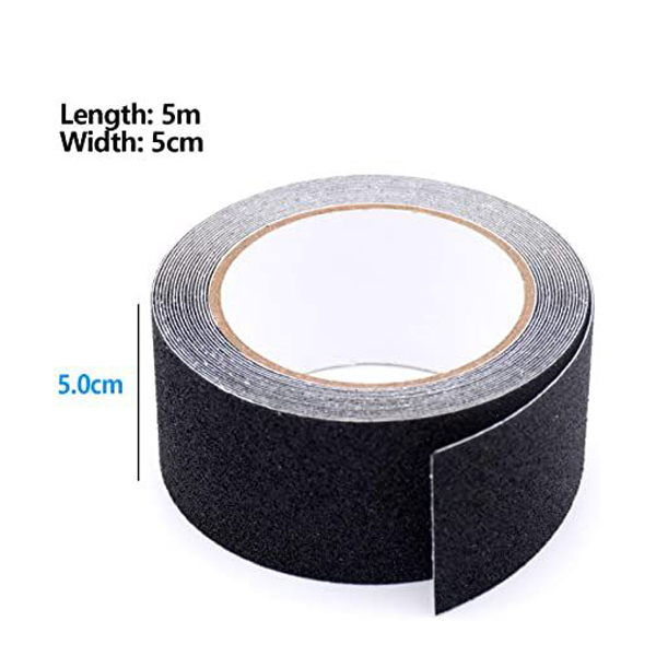 Non Slip Black High Traction Grit Pad Strong Grip Abrasive Tape  