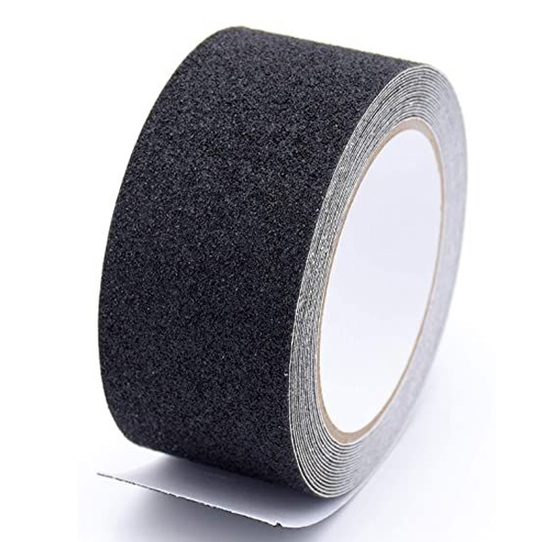 Non Slip Black High Traction Grit Pad Strong Grip Abrasive Tape  