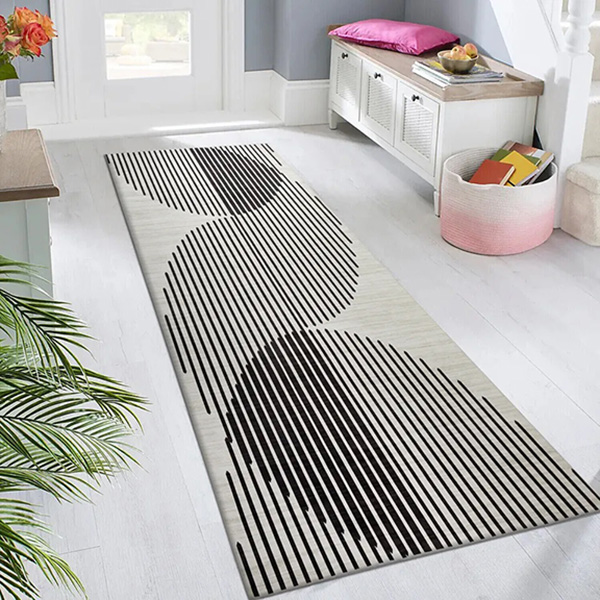 Non Slip Hallway Runner Washable Rugs Kitchen Carpet Crystal Floor Mats