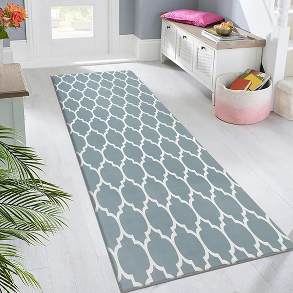 Non Slip Hallway Runner Washable Rugs Kitchen Carpet Crystal Floor Mats