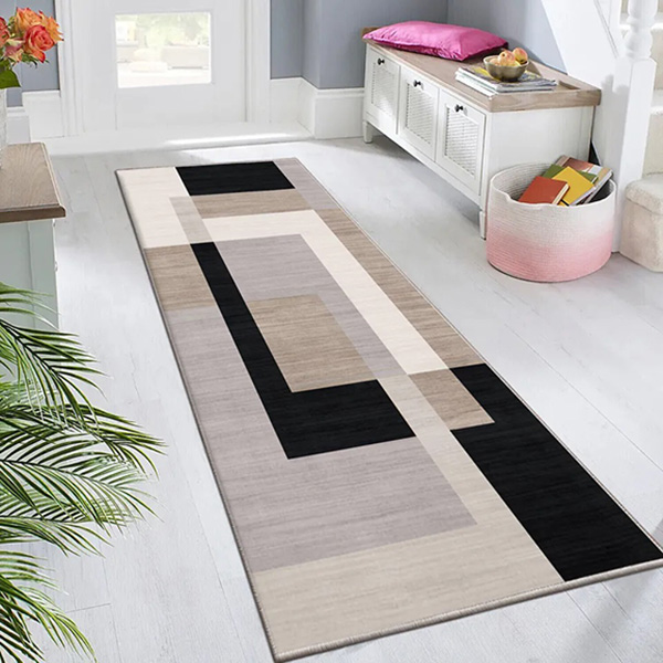 Non Slip Hallway Runner Washable Rugs Kitchen Carpet Crystal Floor Mats