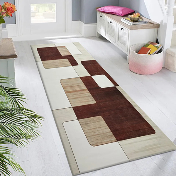 Non Slip Hallway Runner Washable Rugs Kitchen Carpet Crystal Floor Mats