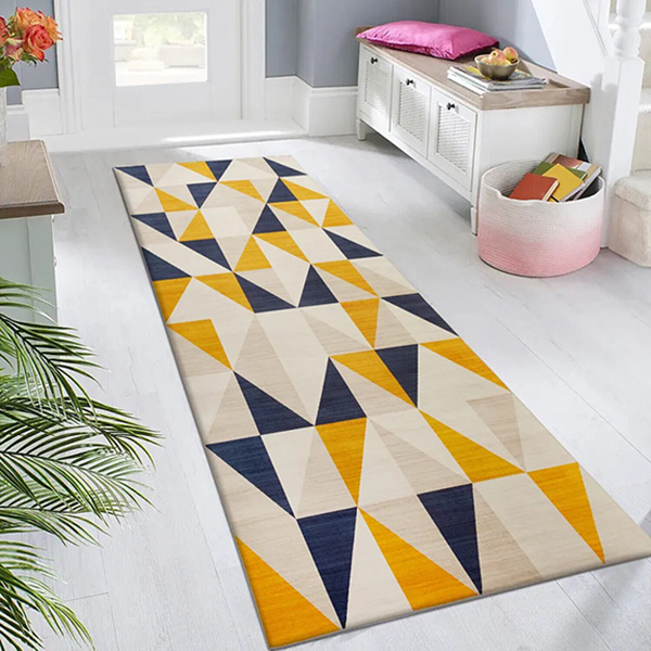 Non Slip Hallway Runner Washable Rugs Kitchen Carpet Crystal Floor Mats