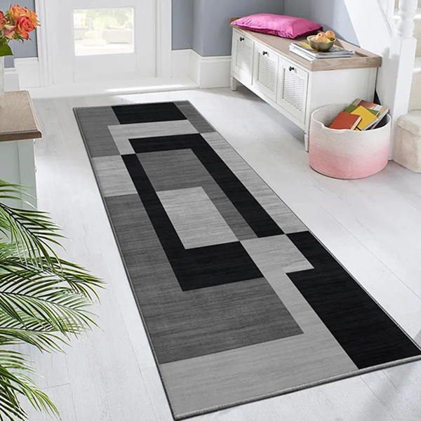 Non Slip Hallway Runner Washable Rugs Kitchen Carpet Crystal Floor Mats