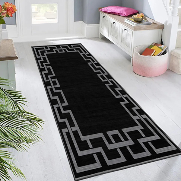 Non Slip Hallway Runner Washable Rugs Kitchen Carpet Crystal Floor Mats