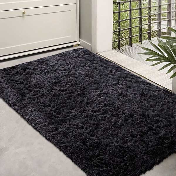 Non Slip Fluffy Large Indoor Entrance Mat Rug Dirt Trapper Washable Barrier Mats