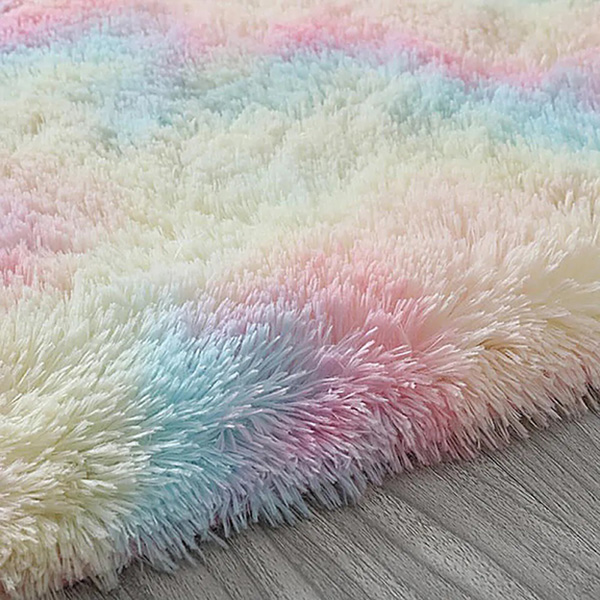 Anti Slip Fluffy Large Indoor Entrance Mat Dirt Trapper Washable Barrier Rug 