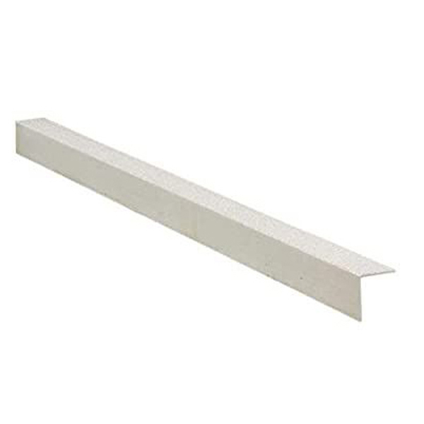 Non Slip GRP White Stair Nosing Cover - 70mm X 55mm 