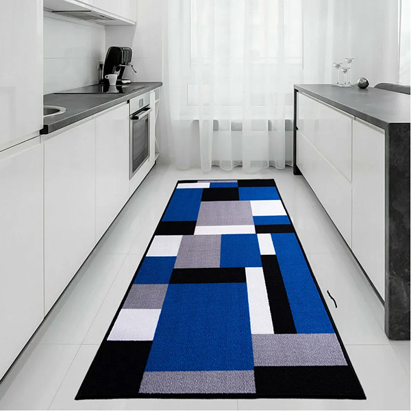 Anti Slip Water Absorbent Long Hallway Kitchen Carpet Rugs Machine Washable Door Mats