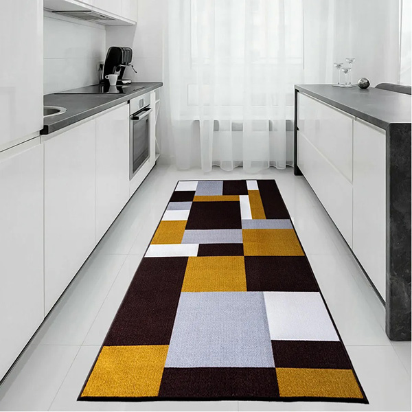 Anti Slip Water Absorbent Long Hallway Kitchen Carpet Rugs Machine Washable Door Mats