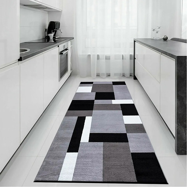 Anti Slip Water Absorbent Long Hallway Kitchen Carpet Rugs Machine Washable Door Mats