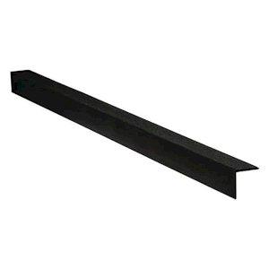 Non Slip Medium Grit Black GRP Stair Nosing Cover 70mm x 30mm 