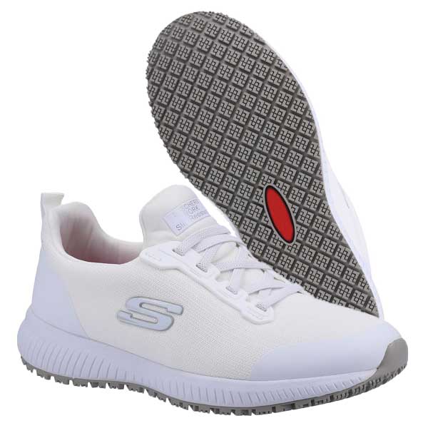 Non Slip Memory Foam Squad SR Work Skechers