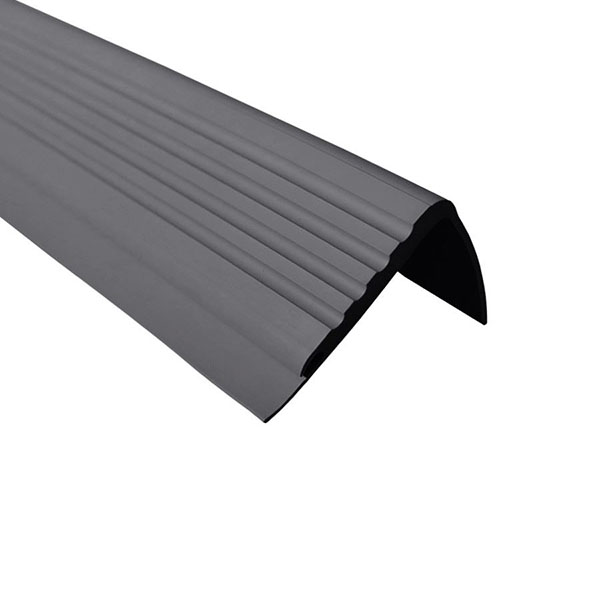 PVC Bullnose Stair Nosing Non Slip Rubber Angle Step Edge Trim