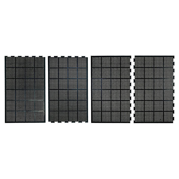 High Duty Antislip Rubber Mat- Ring Pattern 