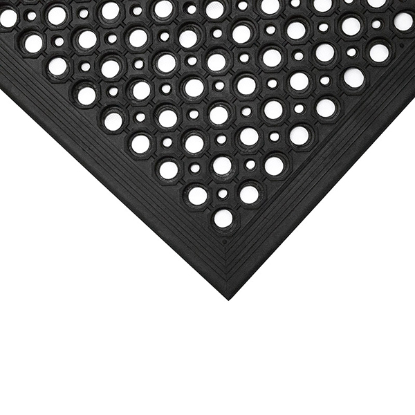 High Duty Antislip Rubber Mat- Ring Pattern 