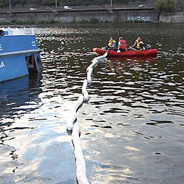 Oil Selective White Absorbent Boom 