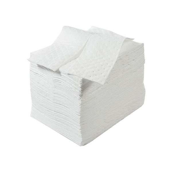 Medium (0.9L) Oil & Fuel Absorbent White Pad