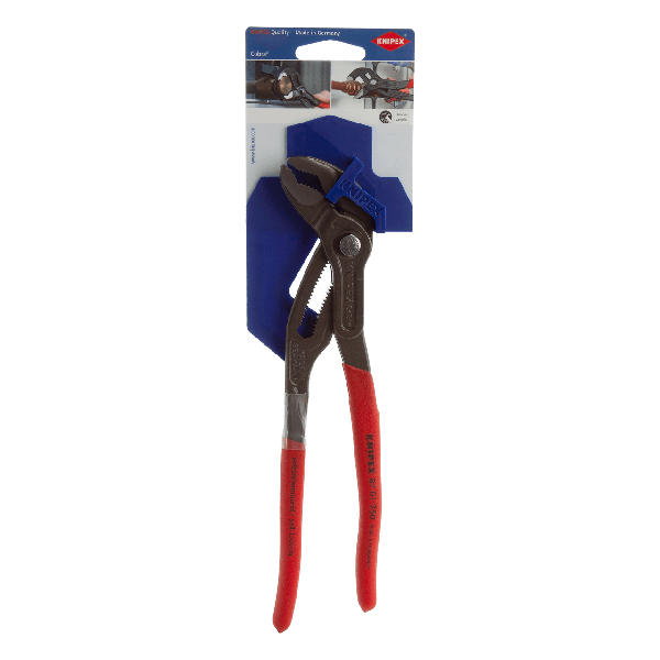  Oil-Hardened Jaws with Rubber-Coated Handles Knipex Cobra High tech Water Pump Pliers