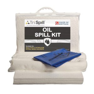 Oil Spill Response Kit Absorbs Oils Fuels and Solvents