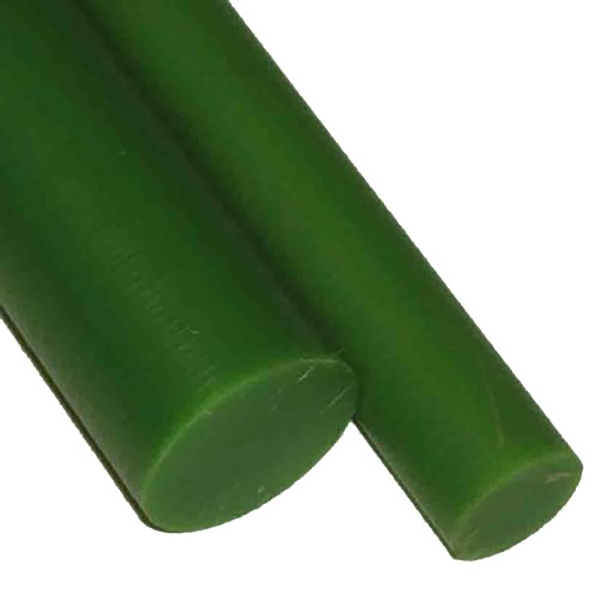 Oilon Plastic Rod Dark Green 100mm Dia