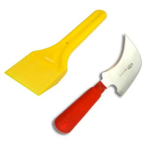 Half Moon Glazing Knife and Paddle Kit