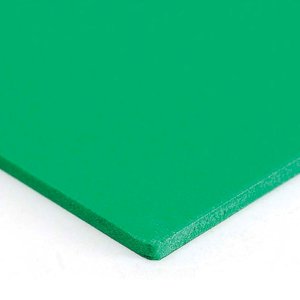 PE500 Plastic Sheet Green - 10mm Thick