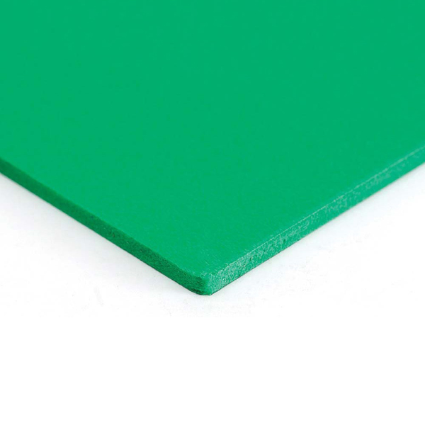 PE500 Plastic Sheet Green - 25mm Thick