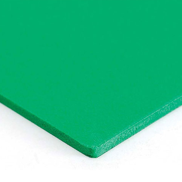 PE500 Plastic Sheet Green - 25mm Thick