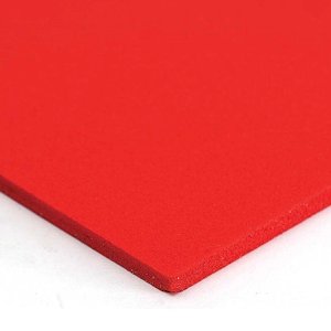 PE500 Plastic Sheet Red - 10mm Thick