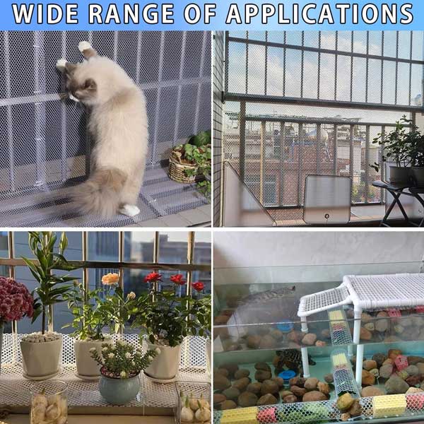 Plastic Mesh Fence Poultry Breeding Neeting for Home Décor & Gardening