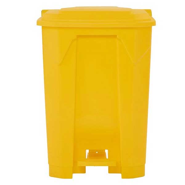 Plastic Pedal Bright Yellow Bin