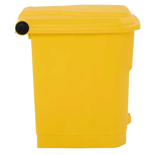 Plastic Pedal Bright Yellow Bin