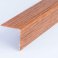 Plastic PVC Trim Wall Corner Guard Edge Protector Wood Effect