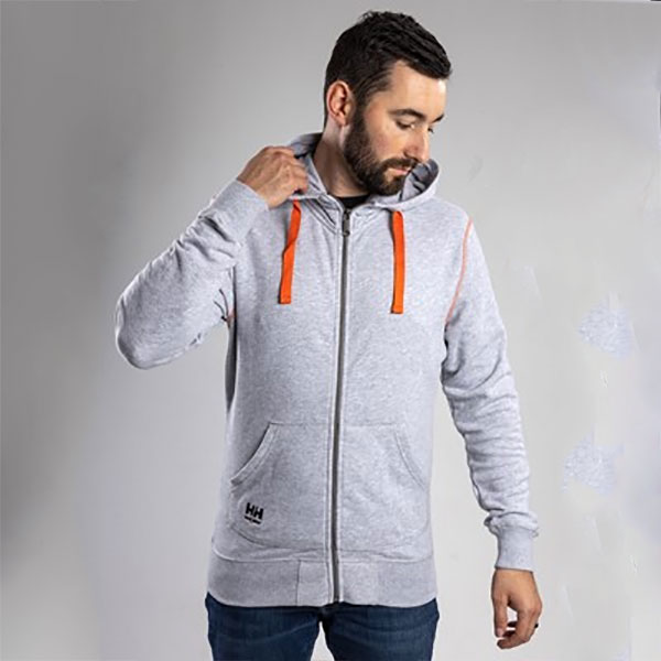 Premium Oxford Full Zip Hoodie