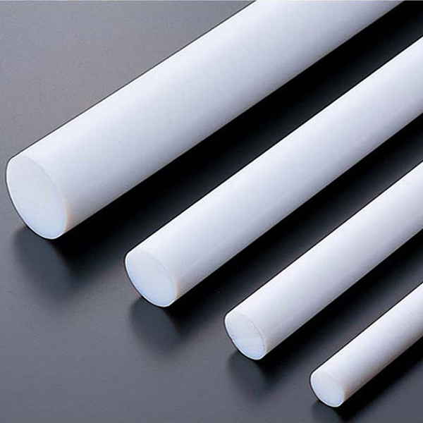 PTFE Plastic Rod Natural 10mm Dia