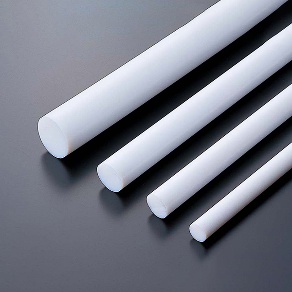 PTFE Plastic Rod Natural 10mm Dia