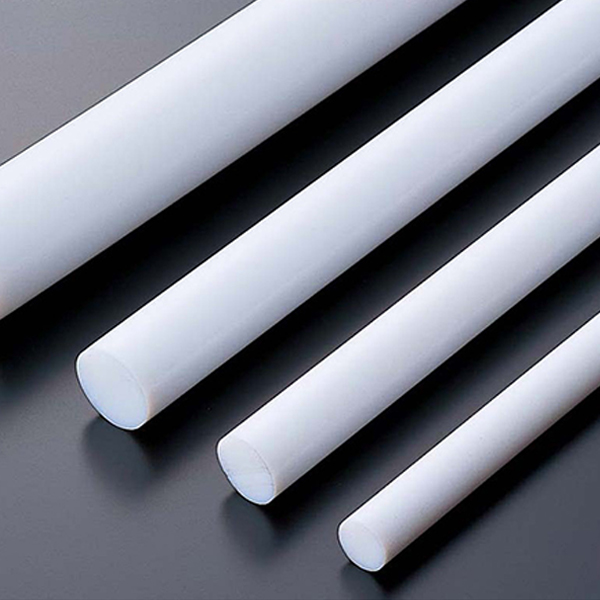 PTFE Plastic Rod Natural  6mm Dia