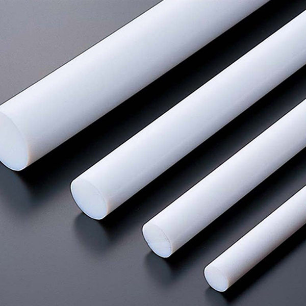 PTFE Plastic Rod Natural 80mm Dia