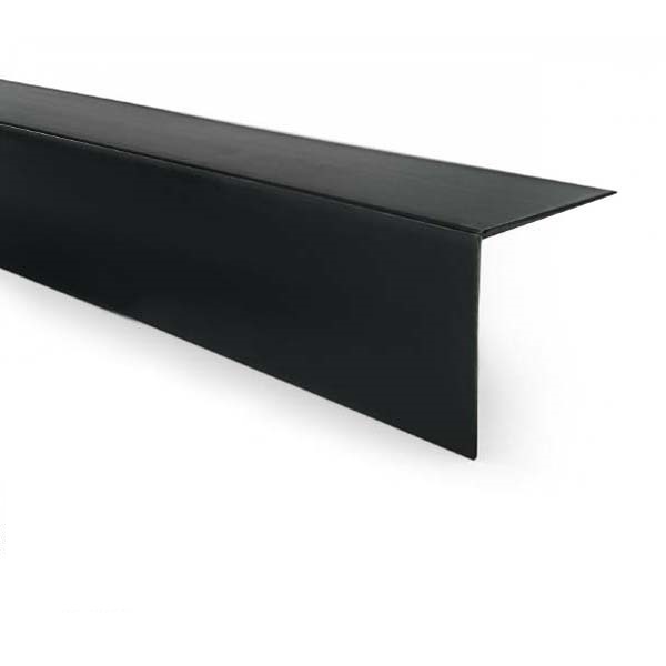 Black PVC Plastic Corner 90 Degree Angle Trim 2.44m Long